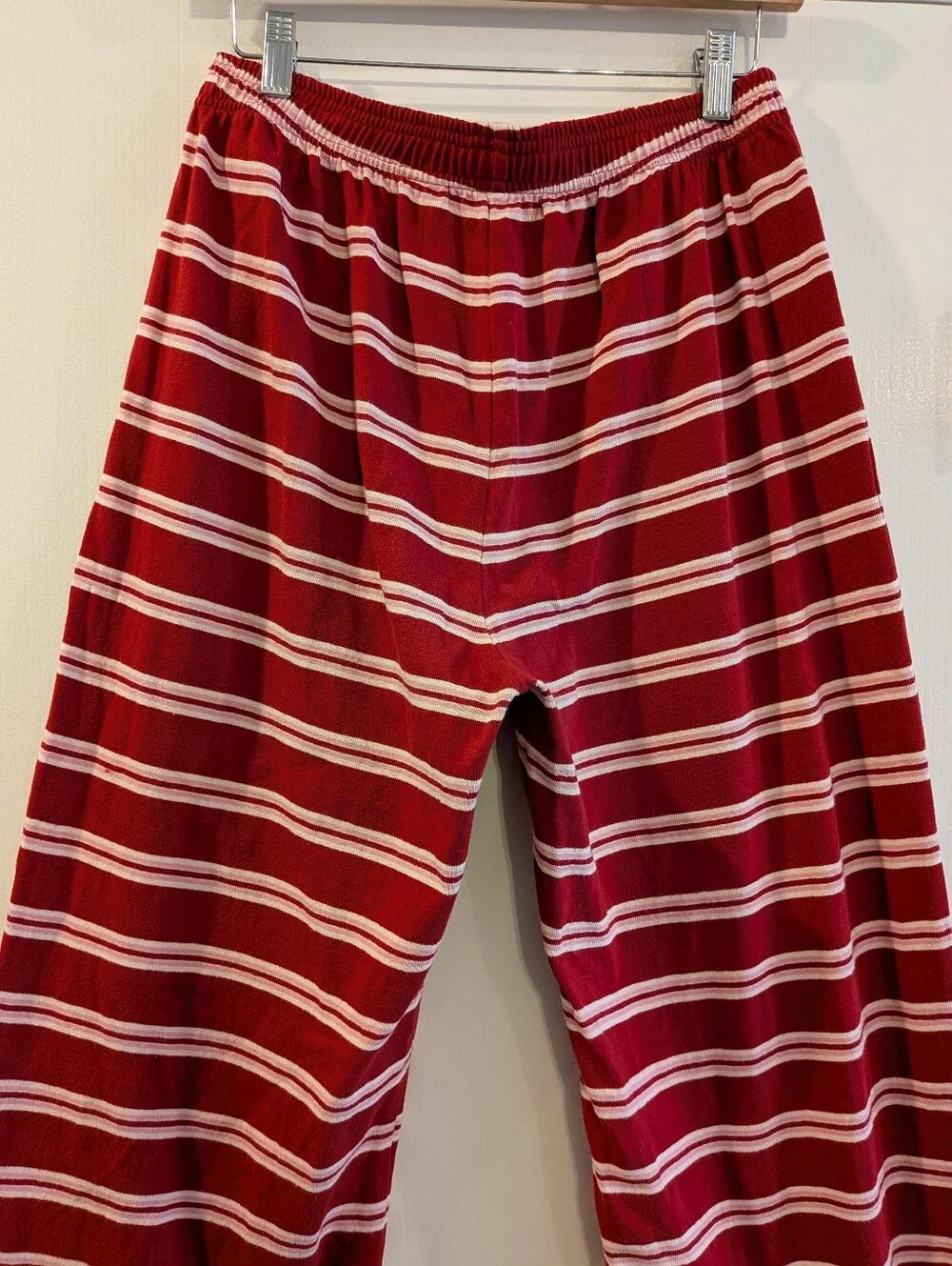 Parke Set Mockneck Sweatshirt & Pants Valentine’s Day Amour Stripes Sz L/XL & S